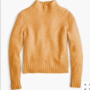 Mustard Yellow Mockneck Sweater